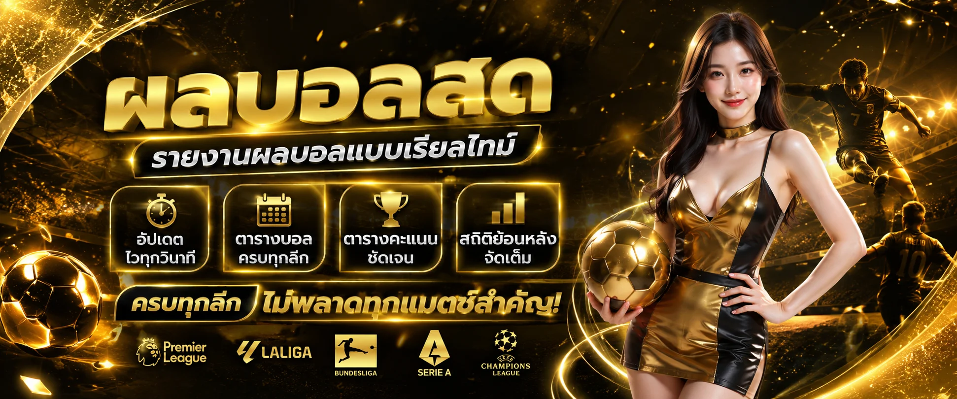 ผลบอลสดทุกลีกและตารางแทงบอลออนไลน์บน TORA88